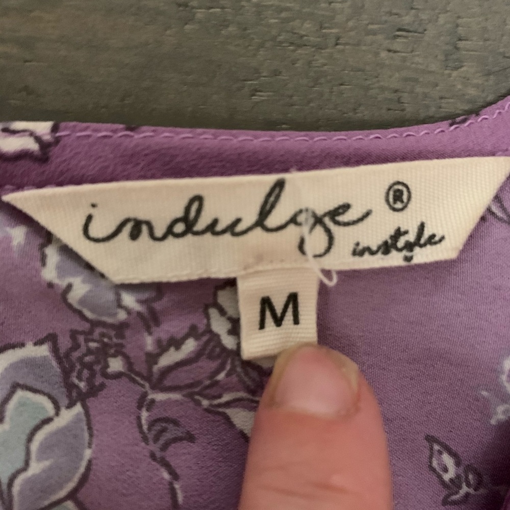 Indulge Lilac boho dress - Picture 2 of 5
